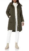 Joules Womens Chatham Quilted Coat - Heritage Green, UK 14 RRP £139