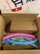 Set of 4 x Hoola Hoops with Skipping Rope