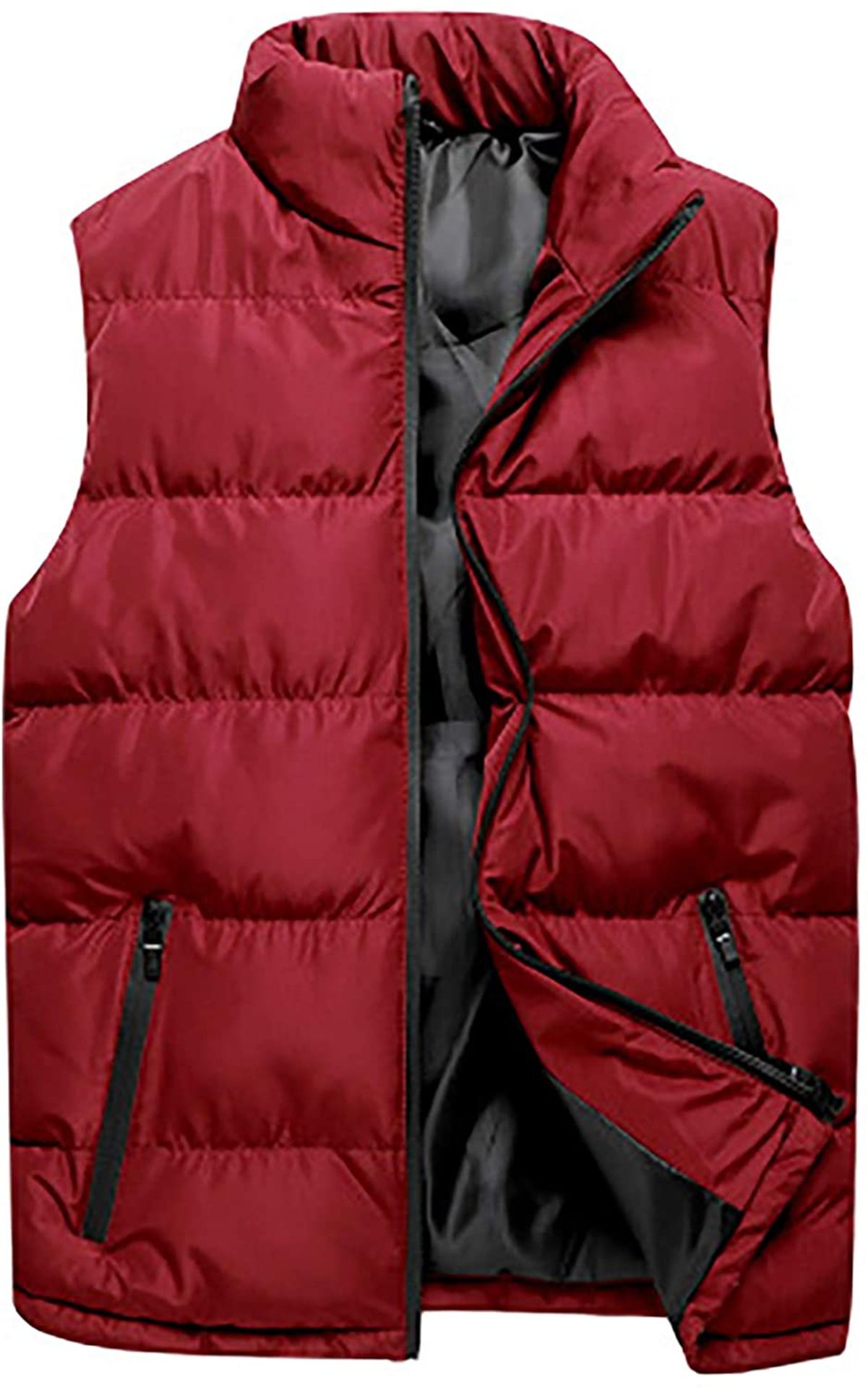 Men's Down Vest - Winter Warm Waterproof Vest Jacket, Medium RRP £31.99