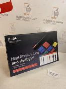 Peba Heat Shrink Tubing and Heat Gun Set