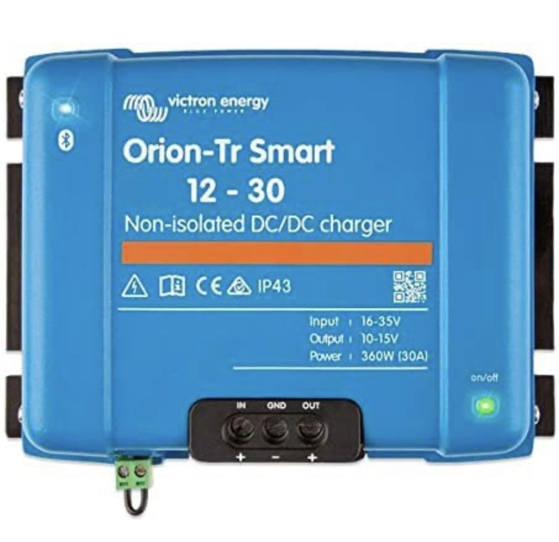 RRP £199 Victron Energy Orion-Tr Smart 12/12-30A (360W) Non-Isolated DC-DC Charger