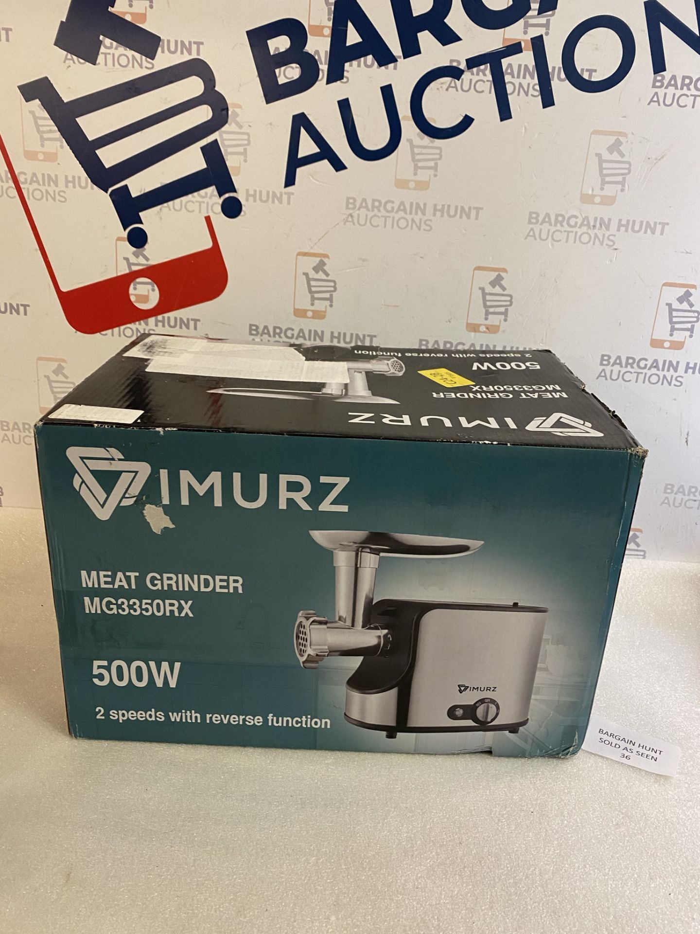 Imurz MG3350RX 500W Meat Grinder