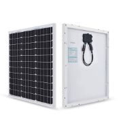 Renogy 50 Watt Solar Panel 12 Volt Monocrystalline Module RRP £49.99