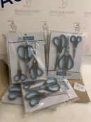 Asdirne Scissors Stainless Steel Kitchen Scissors, 4 packs of 3 RRP £50