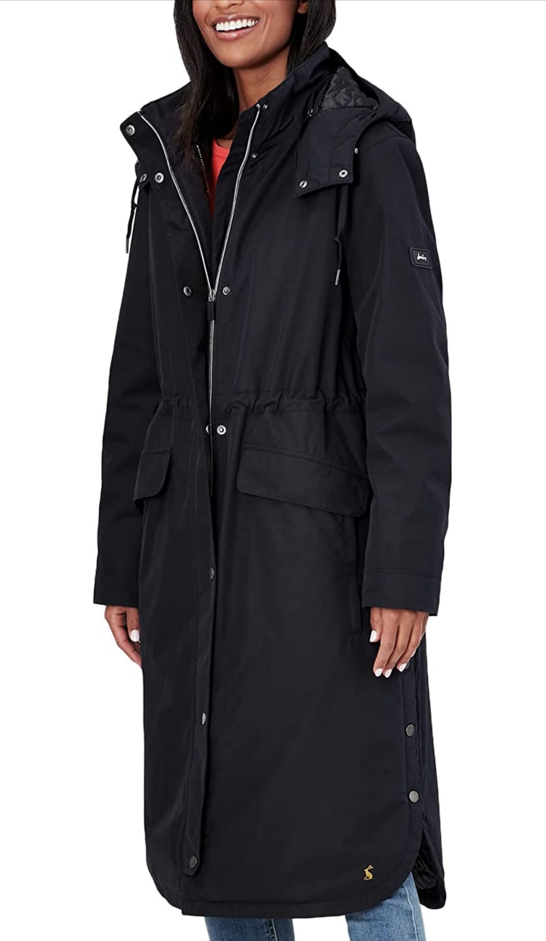 Joules Womens Taunton Cosy Waterproof Jacket, UK 18 RRP £159