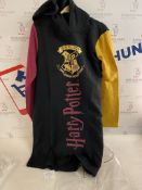 Harry Potter Ladies Hoodie Dress (Black Multi, m), 12 - 14