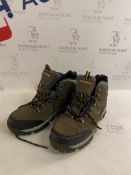 Skechers Men's Relment - Pelmo High Rise Hiking Boots, Brown Khaki, 9 UK RRP £69.99