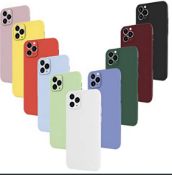 RRP £250 iPhone 11 Pro Max Cases, 10 packs of 10