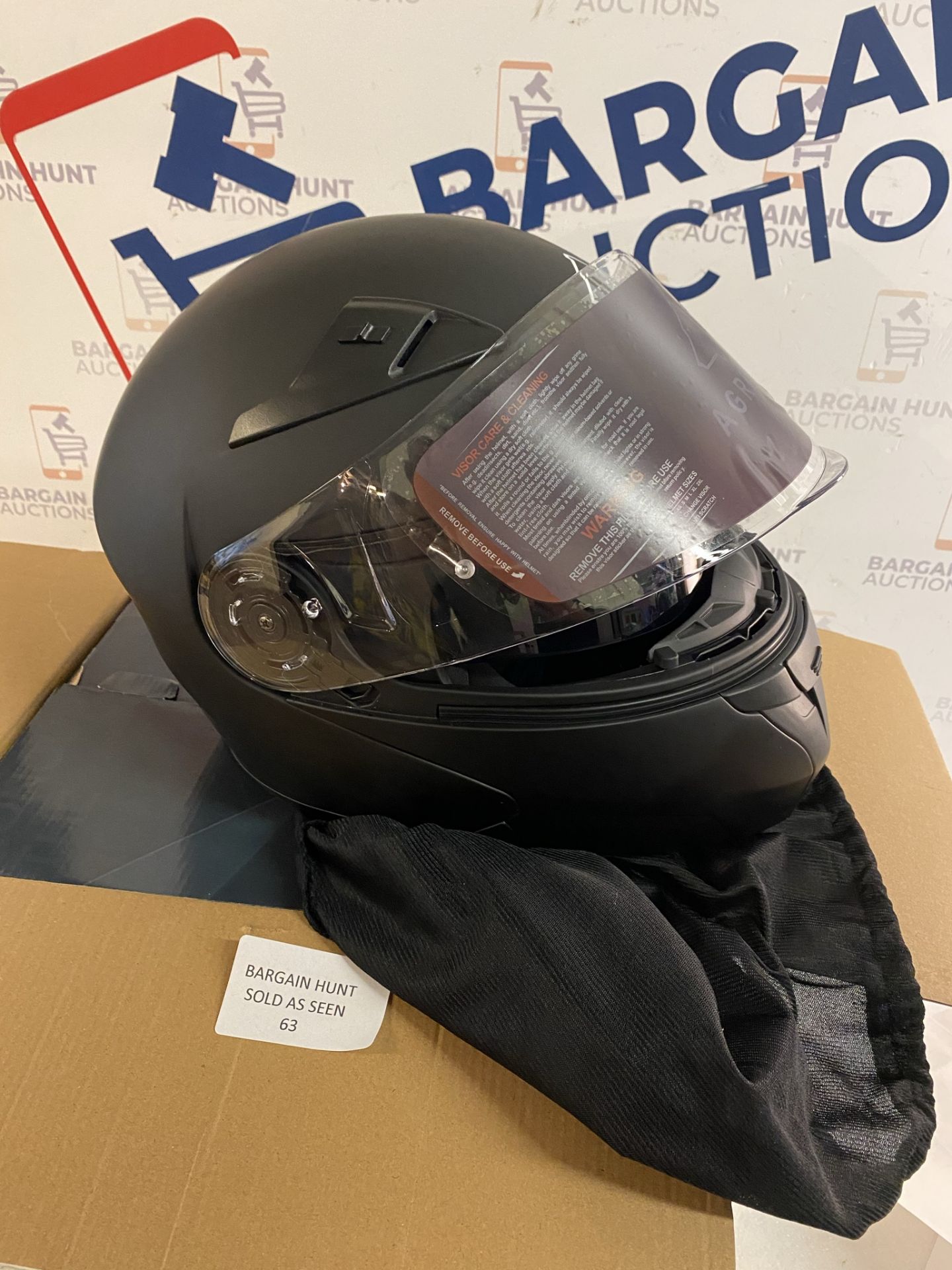 Agrius Fury Flip Front Motorcycle Helmet, XXL RRP £69.99 - Image 2 of 2