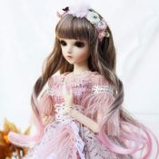RRP £120 UCanaan BJD Doll 24 Inch 18 Ball Jointed Doll DIY Full Set Clothes Shoes Wig