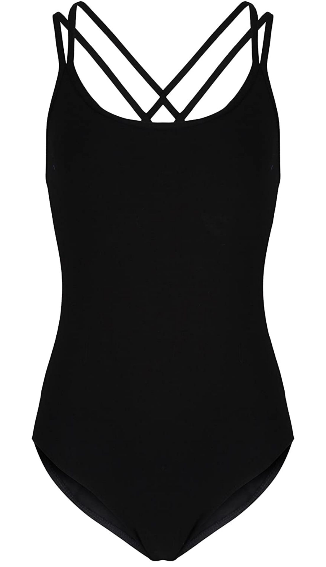 Women's Black Dance Leotard - Cotton Set of 7 RRP £140