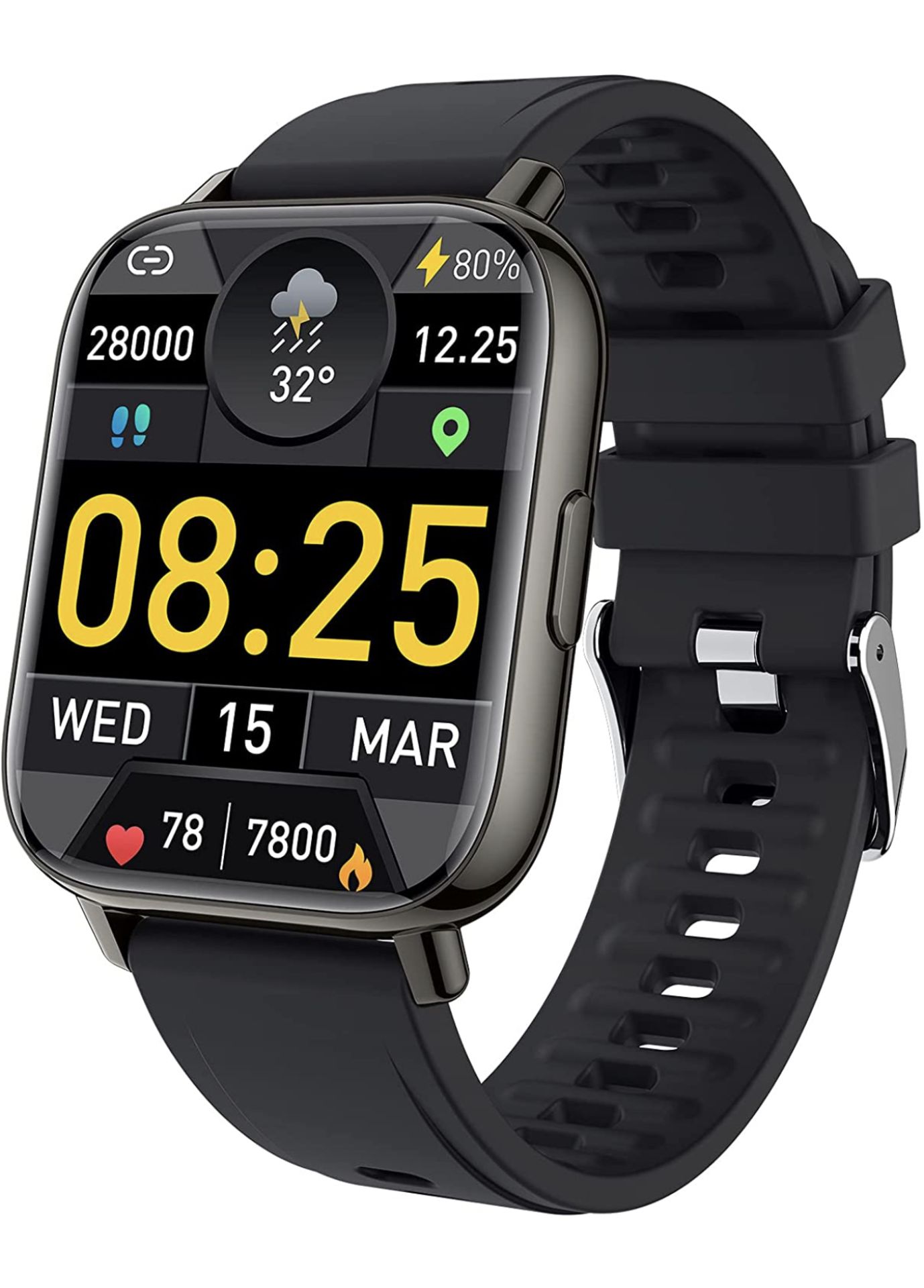 RRP £240 Set of 10 x Mebossco Smart Watch Fitness Tracker for Android and IOS Phones - Image 2 of 2