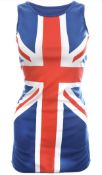 Ladies Union Jack Dress, Set of 15 RRP £225 (various sizes)