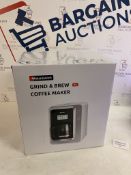 Hauswirt Grind & Brew Bean to Cup Coffee Machine RRP £119.99