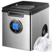 Kealive YT-E-005C Stainless Steel Ice Maker Machine RRP £129.99