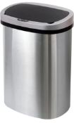 GlamHaus Sensor Bin Motion Sensing 40L Brushed Stainless Steel RRP £64.99