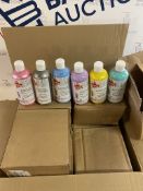 RRP £120 Set of 8 x Scola Artmix 6 Pack Fluorescent Paint Set