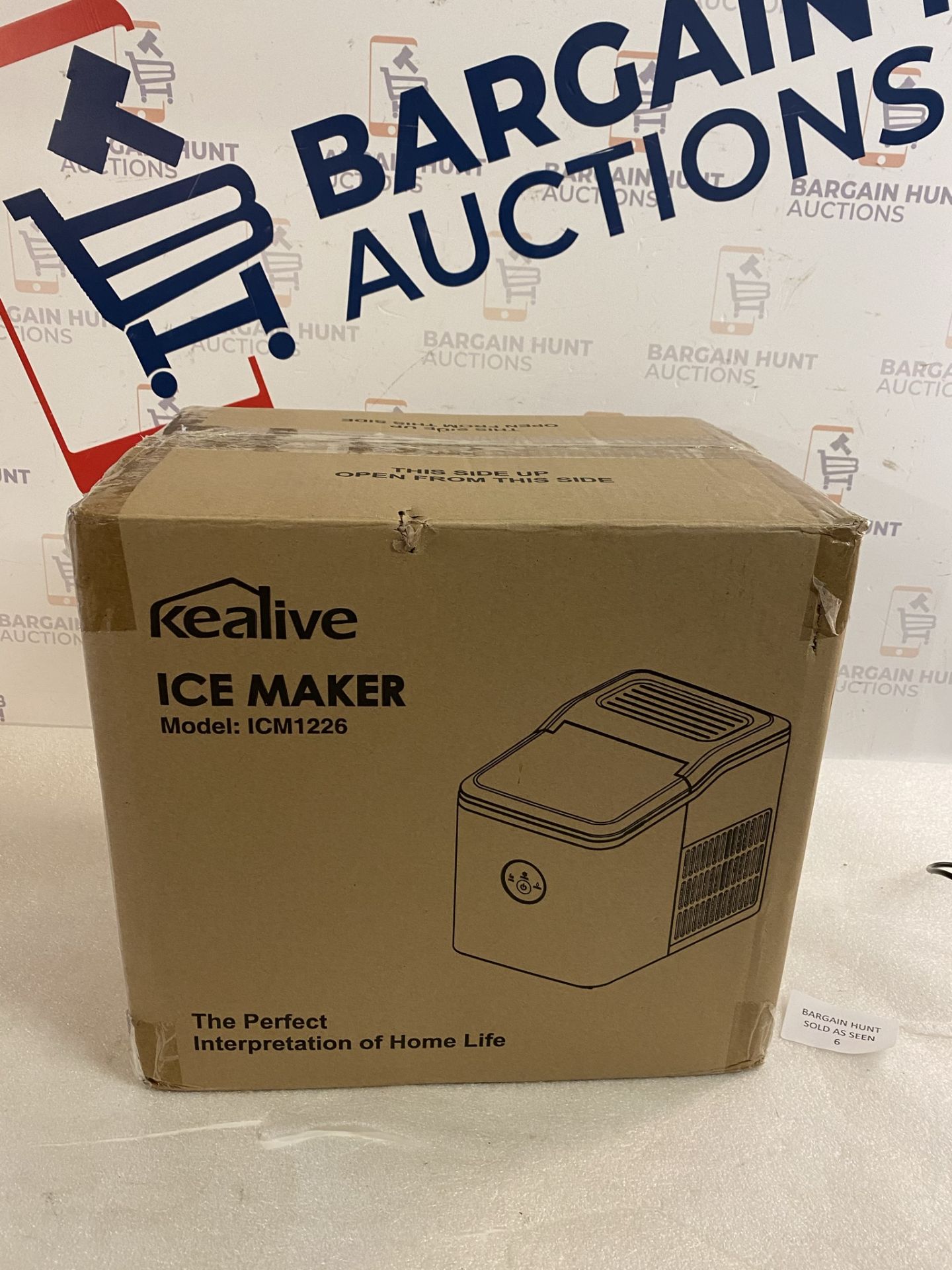 Kealive ICM1226 Compact Portable Ice Maker Machine RRP £109.99 - Image 2 of 2