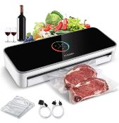 Fresko Vacuum Sealer Machine 80kPa Automatic Food Sealer RRP £59.99