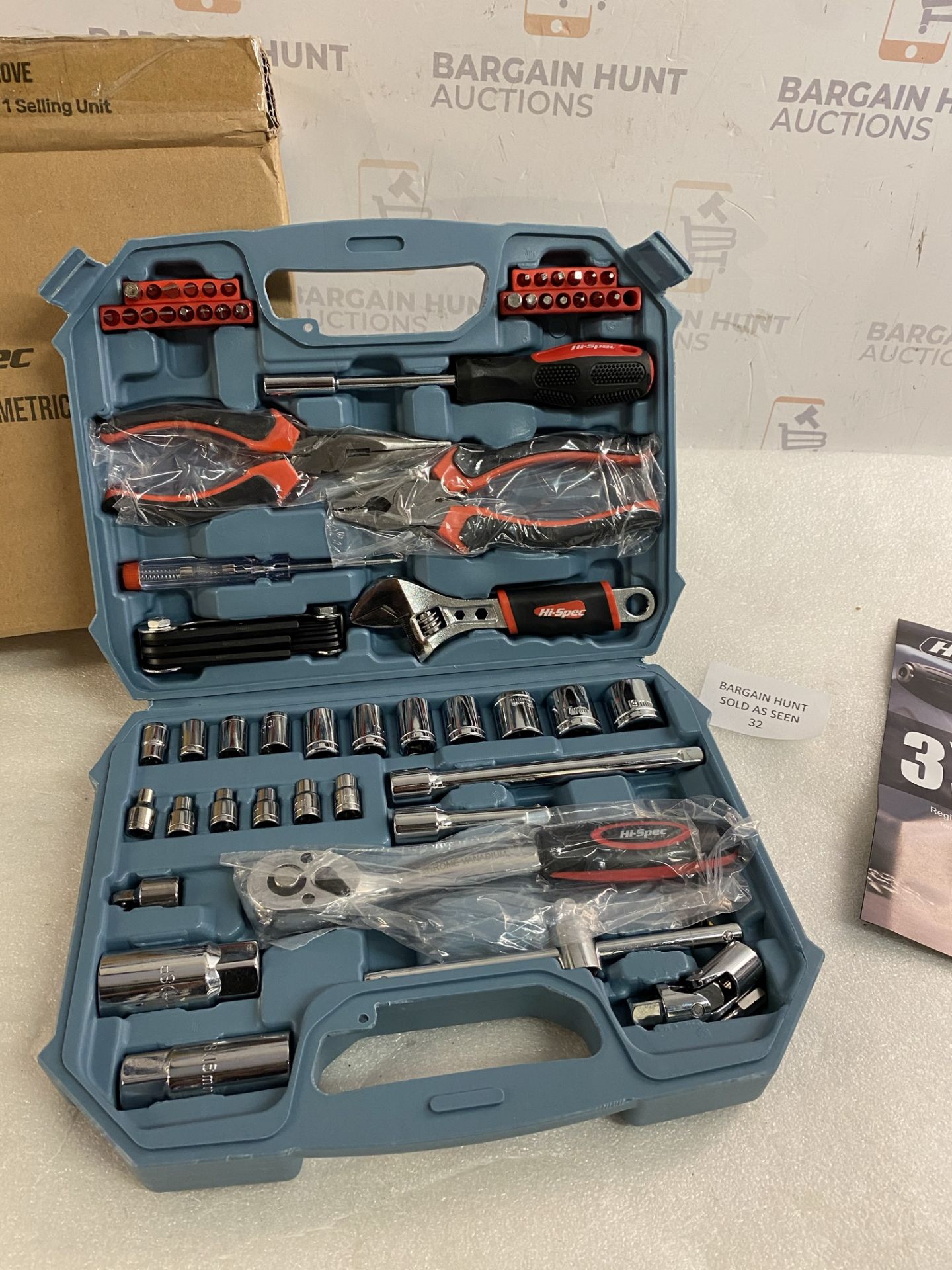 Hi-Spec Tools Auto Mechanics Tool Kit Set RRP £39.99