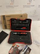 Hi-Spec Multi Bits Screwdriver & Ratcheting Handle Tool Set Kit