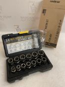 Hi-Spec 14 Piece Nut & Bolt Grip Extractor Socket Set