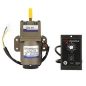 RRP £130 AC 220V Motor Speed Controller Stepless Regulator with Electric Geared Motor(5k)