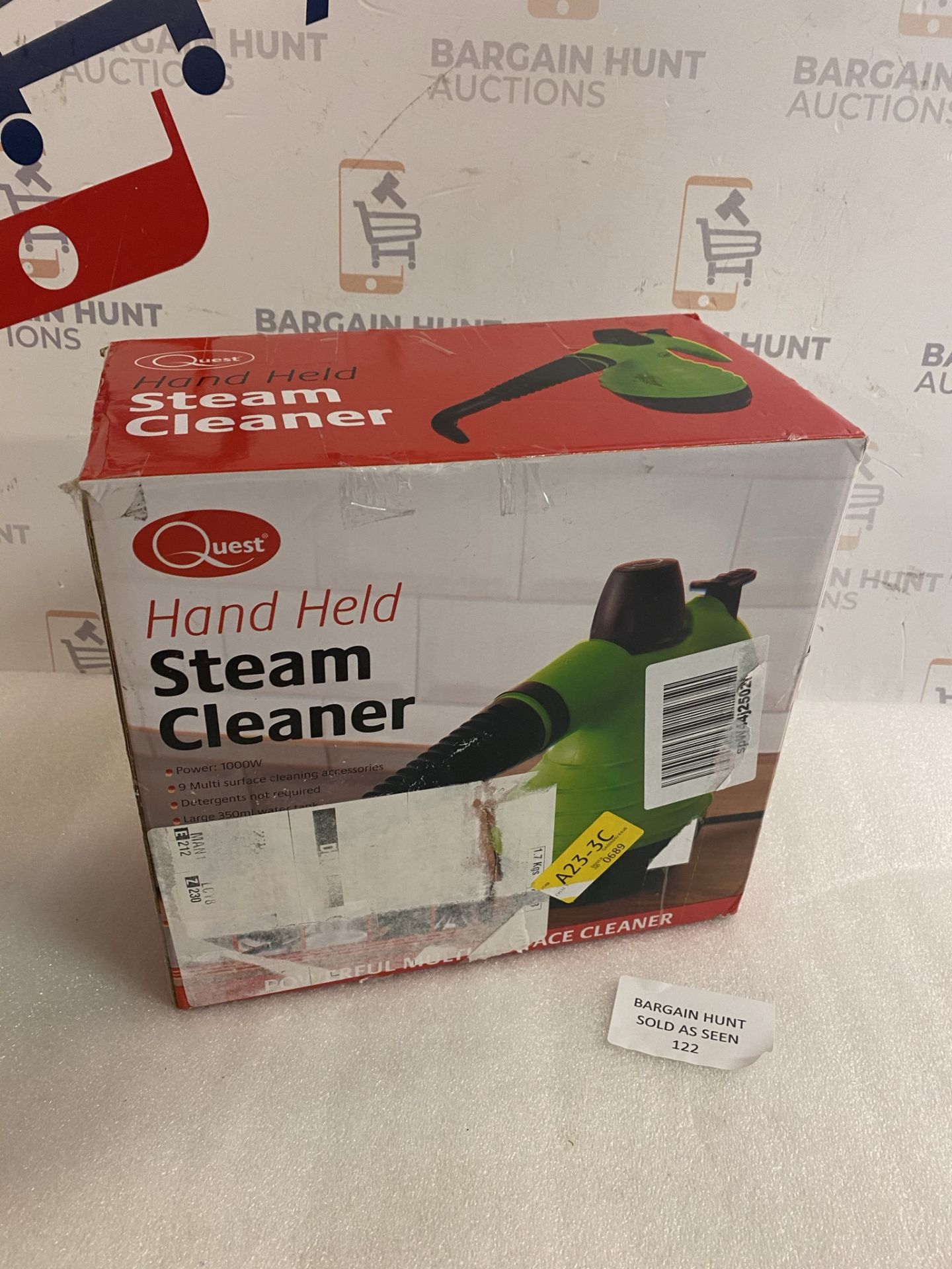 Quest Handheld Steam Cleaner