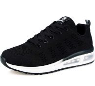 Mesh Breathable Trainers Air Shock Absorbing Running Shoes, 7.5 UK