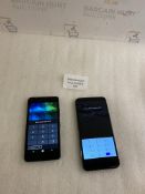 Set of 2 Smartphones Mobile Phones (both password protected/ locked)