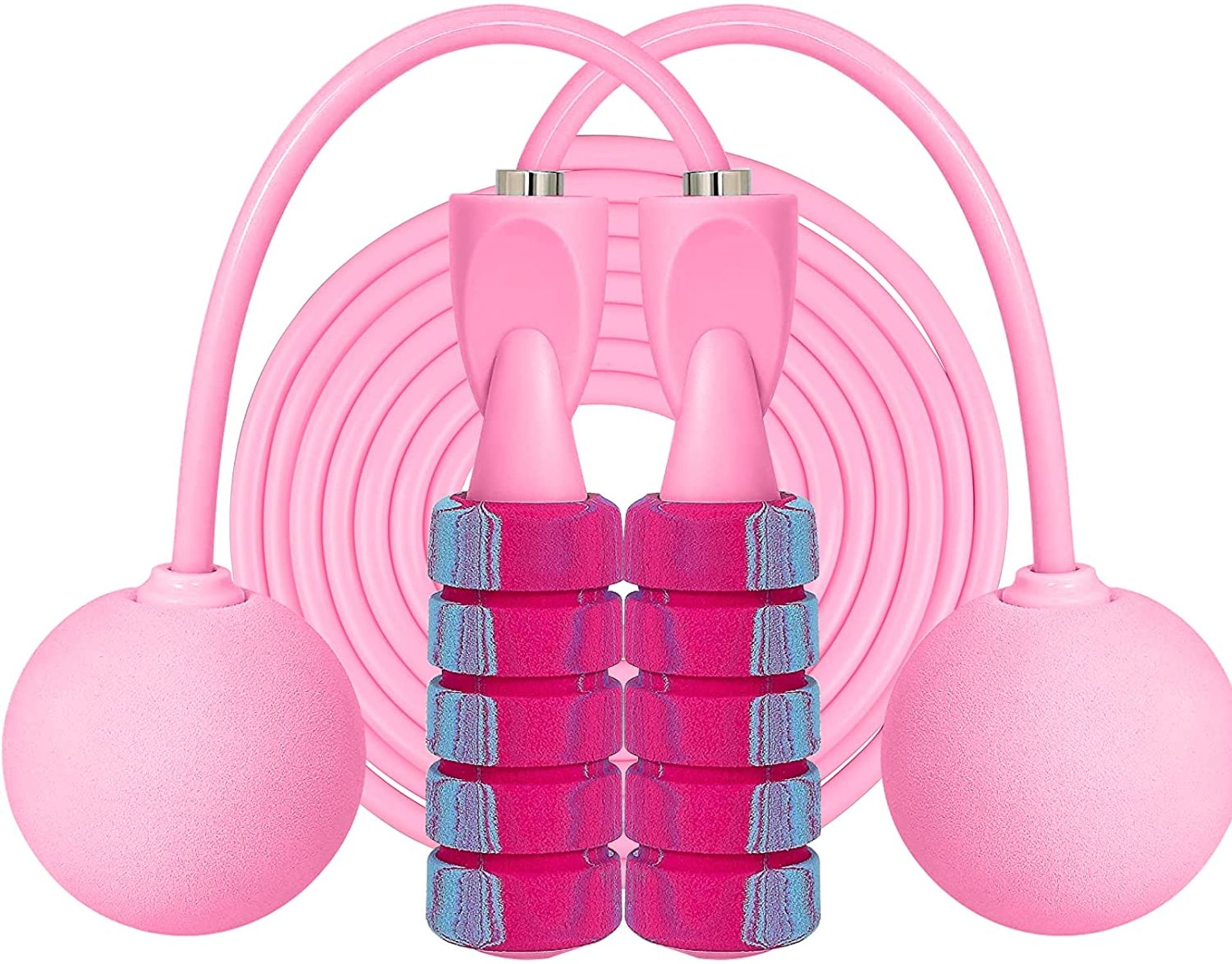 RRP £264 Set of 22 x SKDK Cordless Jump Rope, Weighted Jump Rope Skipping Rope