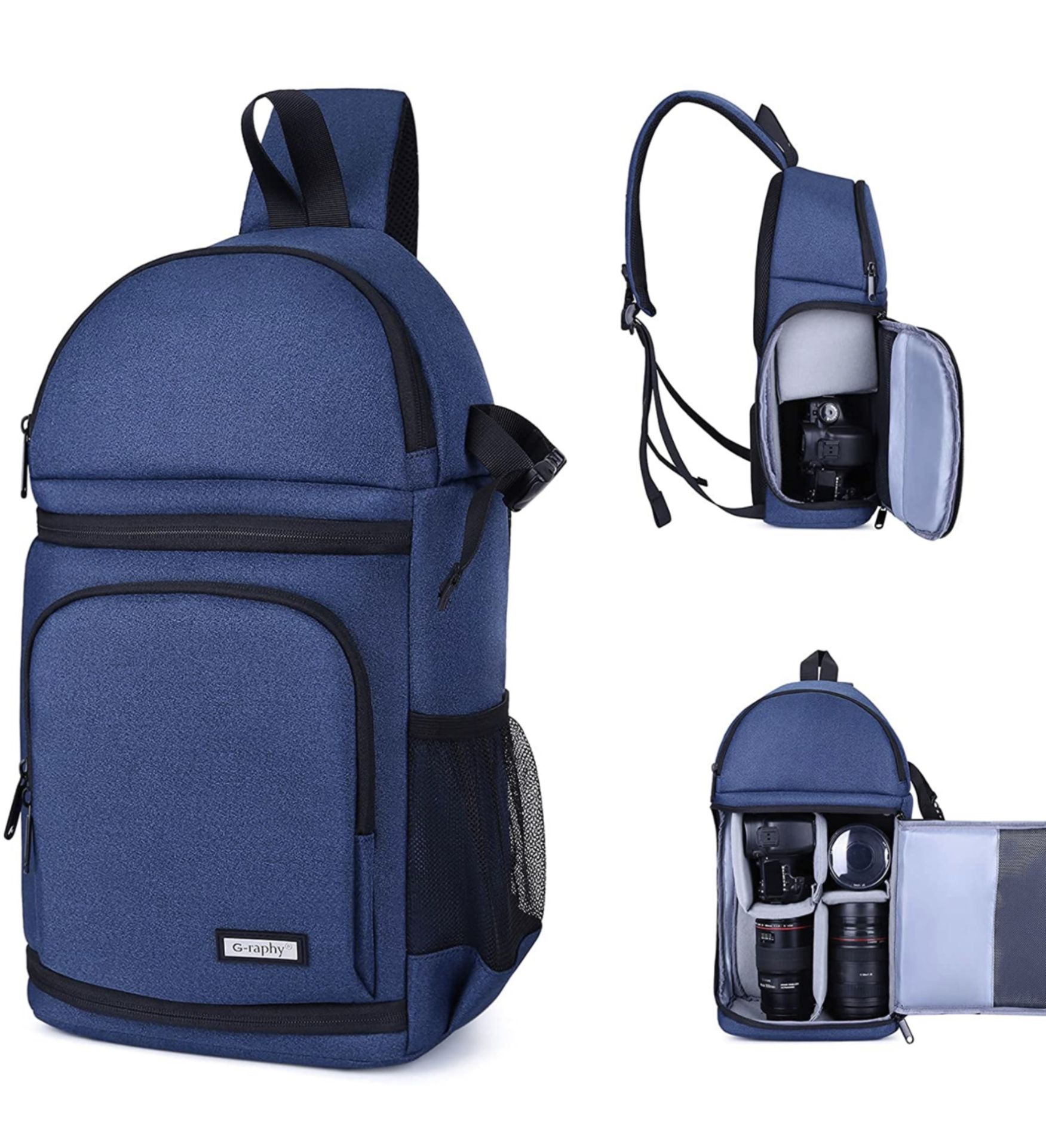 Baigio Camera Sling Backpack Waterproof Photography Bag RRP £29.99