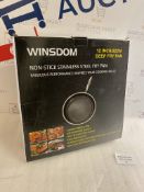 Winsdon Non-Stick Stainless Steel Deep Frying Pan RRP £39.99
