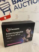 Joymaking 3-in-1 One Step Hot Air Brush Negative Ion Hair Dryer & Volumizer Brush