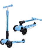 Ansio 3-Wheel Scooter LED Light Up Wheels Kick Scooter