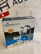 PowerDoF Faucet Water Filter System With 2 Seperate Filter Cartridges