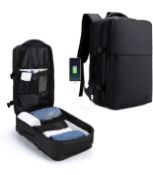 SZLX Large Travel Backpack Laptop Bag with USB Charging RRP £59.99