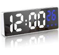 LED Digital Alarm Clocks, Set of 5 RRP £75
