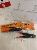 Heschen Ratchet Terminal Crimping Tool, Set of 2 RRP £32