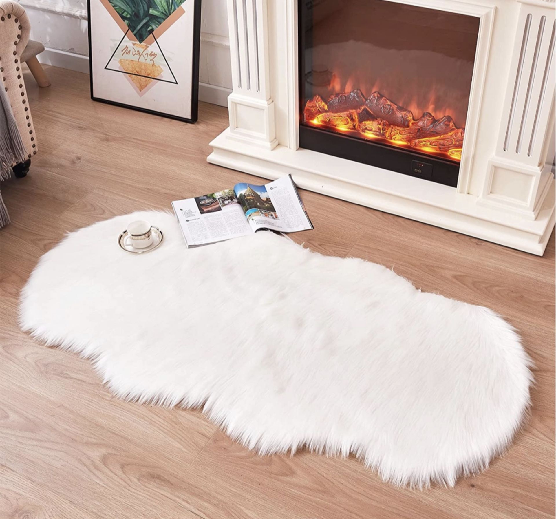 Soft Fur Faux Sheepskin 70 x 140 cm Rug