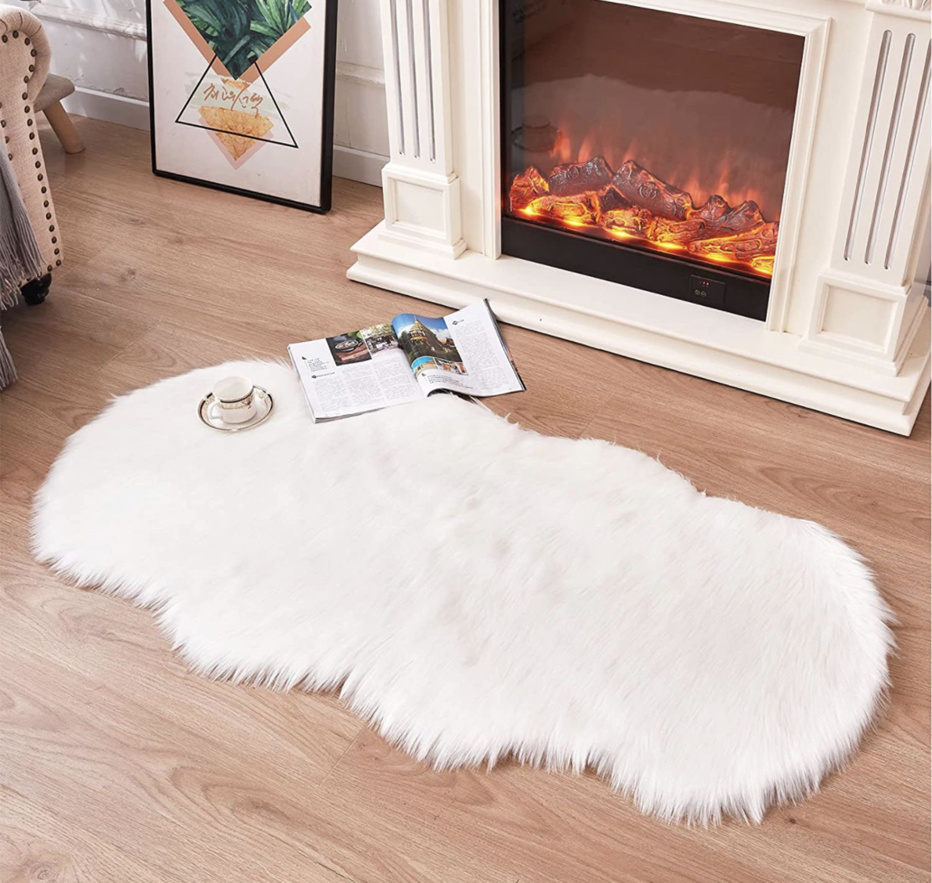 Soft Fur Faux Sheepskin 70 x 140 cm Rug