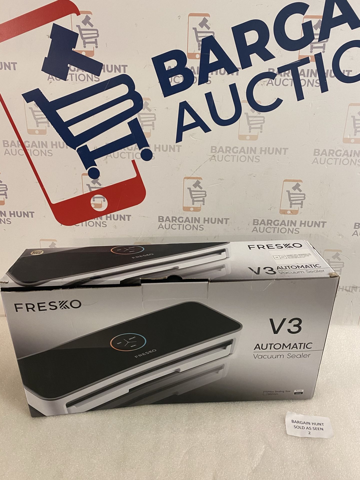 Fresko V3 Automatic Vacuum Sealer Machine RRP £59.99