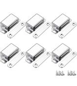 Cupboard Magnets 6-Pack, 6KG Strong Pull Magnetic Door Catch, Set of 17 Packs RRP £153