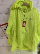 Queshark Windproof Cycling Jacket Riding Waterproof, 4XL