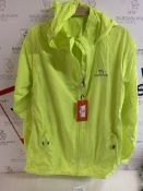 Queshark Windproof Cycling Jacket Riding Waterproof, XXL