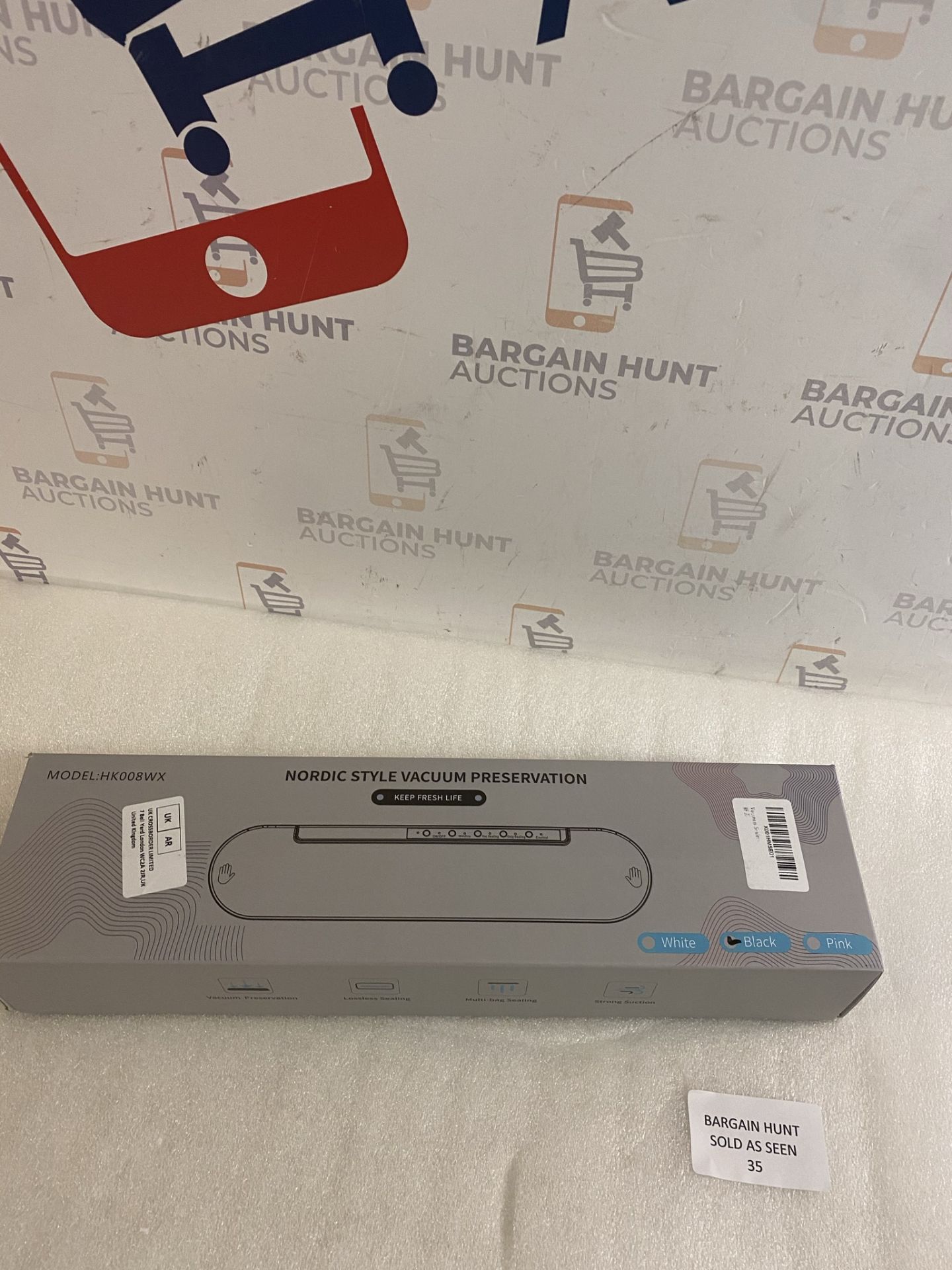 RRP £29.99 Wireless Food Vacuum Sealer Machine, Vacuum Dry & Moist One-Touch Food Seal - Image 2 of 2