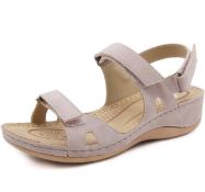 RRP £33.99 Celanda Ladies Open Toe Sandals Faux Leather Sandals, 43 EU