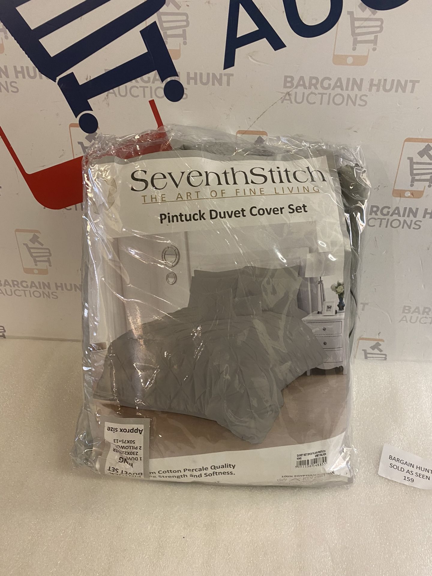 SeventhStitch Pintuck Duvet Cover Set, King Size