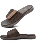 Oncai Mens Slide Sandals, 10 UK RRP £28.99