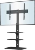 BONTEC Universal Height Adjustable Floor TV Stand for 30-70 inch RRP £63.99